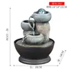 Fonte de Água Corrente para Mesa, Decoração de Aquário com Água Circulante, Mesa de Escritório Sala de Estar, Ornamento de Bola Feng Shui Atrai-Fortuna