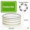 Caixas de Plantio para Jardinagem, Caixas de Plantio de Metal, Canteiros de Plantio de Vegetais, Vasos de Plantio de Vegetais, Floreiras para Pátio Externo, Jardim, Varanda