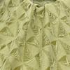 Tela de punto jacquard con textura TR, tela de agujero triangular de 230 g, tela base para chaqueta chaleco casual de mujer