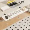 Placa de Extensão Dobrável para Mesa de Computador Suporte de Braço para Computador Bandeja para Teclado Extensão e Alargamento de Mesa de Escritório