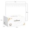 Jinhui tecido branco engrossado 3 pacotes/polpa de arroz papel higiênico tecido facial para papel doméstico comercial Tecido empresarial