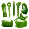 Barra de tendones para belleza facial, conjunto completo universal para raspado de ojos, tabla especial para masaje de puntos de acupuntura.