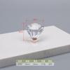 Manija Octagonal de Cristal Invisible para Armario, Manija Transparente para Cajón, Caja de Almacenamiento, Caja de Cosméticos, Caja de Regalo, Manija sin Instalación