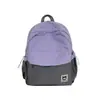 Mochila Dupla Feminina de Grande Capacidade Transfronteiriça 2025 Toque de Luxo Mochila Dupla de Ombro Bolsa de Viagem Casual Mochila para Aluno do Ensino Médio