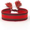 Pulsera nueva tejida a mano Correa de muñeca simple europea y americana Estilo bohemio Cinta de pareja en blanco Cuerda de mano DIY