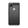 Funda de teléfono de TPU cepillado resistente a caídas para Google Pixel4/4XL Google Pixel4A5G funda suave de silicona todo incluido