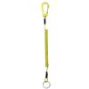 Pinza Luya Controlador de Peces Cable de Acero Cuerda Perdida Mosquetón Cuerda de Resorte Herramienta de Pesca Cuerda Anti-Pérdida Equipo de Pesca Cuerda de Mano Anti-Caída