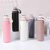 Comercio Exterior Transfronterizo Gran Capacidad Taza Aislante de Paja con Spray Portátil de Mano para Viaje para Hombres y Mujeres Taza de Agua Botella de Agua Deportiva