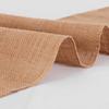 Mantel de lino y yute, camino de mesa de lino, funda para silla, artículos de decoración navideña y para bodas.