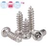 M2 Series Cross Groove Pequeno Pan Head Parafuso Auto-roscante Brinquedo Parafuso Auto-roscante de Endurecimento Especial PA Cauda Auto-roscante