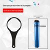 Purificador de Água de Alto Fluxo Máquina de Água Pura Garrafa de Filtro de 20 polegadas Chave Especial Máquina Comercial Elemento Filtrante de Reposição Chave Azul para Garrafa de Filtro