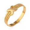 Anillo Sencillo Transfronterizo al por Mayor Pulsera de Acero de Titanio Amor Antiguo Paisaje de Nicho Normcore Joyería de Mano con Forma de Corazón en Espiral al por Mayor