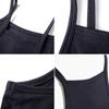 Camisola de Moda Slim-Fit para Mujer, Ropa Exterior Corta, Top Base Sexy con Diseño Único de Verano