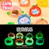 Frutas de resina tridimensionales adorables frutas dibujos animados vivos animales lindos adornos colgantes creativos accesorios DIY