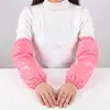 Mangas protectoras impermeables de TPU, ecológicas, de grado alimenticio, no se endurecen, protección laboral, ropa de trabajo para limpieza de cocina, mangas protectoras para lavar platos