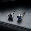 Brincos de Zircônia Transfronteiriços para Homens, Moda de Alto Padrão, Tarraxas de Orelha com Design Moderno e Único para Mulheres, Joia de Orelha Simples e Elegante