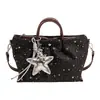 Bolsa de Hombro Grande de Gran Capacidad Nueva Primavera 2026 Versátil Bolso de Axila Tendencia Transfronteriza Estilo Dulce Bolso de Mano Tote Bolso para Mujer