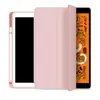 Funda Protectora Adecuada para iPad 10ª Generación 10.9 Funda Suave de Silicona Pro11 Funda de Cuero Mini5 con Ranura para Lápiz 9.7 Air5