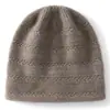 Nuevo gorro de cachemira para mujer, cálido y resistente al frío para otoño e invierno, gorro versátil, gorro de punto casual, gorro para ciclismo al aire libre