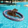 Fabricante Spot Pvc Inflable Mascota Fila Flotante con Cubierta de Tela Cama Flotante Piscina Natación Colchoneta Flotante Mascota Inflable Fila Flotante