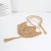Bolsa de red tejida para maceta de jardinería transfronteriza, correa colgante de cuerda de algodón tejida a mano, cesta colgante de estilo pastoral para interiores y exteriores