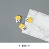Aromaterapia Gesso DIY Acessórios Pedras de Fragrância Artesanais Pingente de Fragrância Desenho Animado Q Mini Boneca Clipe de Saída de Ar Decoração