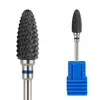 Nova Cabeça de Moagem Cerâmica para Nail Art de Milho Descarregamento de Alongamento Lixa para Superfície de Alongamento Ferramenta de Nail Art para Cutícula Broca