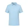 Camisa Polo de Manga Curta com Logo Personalizado, Roupa de Trabalho Masculina 100% Algodão, Camisa para Cultura Corporativa, Bordado Respirável de Verão