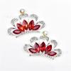 Venta al por mayor de fábrica de colgantes de corona, flor y ópalo con diamantes de imitación de perla, joyas, agujeros para zapatos y bolsos, accesorios de bricolaje.
