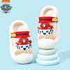 Zapatos de agujero de verano para niños del equipo Wang Wang, interiores antideslizantes, suela suave, para bebés, hombres y mujeres, playa, uso exterior, sandalias para niños