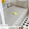 2025 Nuevo Simple Algodón Puro Cama Sábanas Pieza Única Dormitorio Estudiantil Especial Individual Sábanas de Algodón Funda de Almohada Juego de Tres Piezas