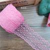 Encaje de arroz de color de corte cero de 4,6 cm, palabra de encaje, joyería de encaje, decoración, accesorios de lazo DIY, venta al por mayor