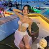Novo Estilo Coreano Sexy Puro Desejo Top Tubo com Gola Halter Conjunto de Biquíni de Três Peças para Férias na Praia e Fontes Termais Maiô Dividido para Mulheres
