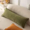Sofá longo com almofada de apoio para costas de sala de estar almofada de apoio lombar almofada retangular para cabeceira almofada grande para encosto almofada de cabeça almofada para cintura