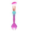 Baichangxiaoying Conjunto de 4 pincéis de maquiagem cartão mágico menina Cereja conjunto de pincéis de maquiagem pó solto blush ferramentas de beleza