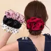 Satin Francés Ola de Amor Punto Bucle para el Pelo Intestino Grueso Cuerda para el Pelo Cuerda para el Pelo de Alto Nivel para Mujer Accesorios para el Cabello