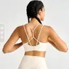 Sutiã Esportivo de Alta Intensidade para Mulheres, à Prova de Choque e Anti-Queda, Colete de Yoga para Seios Grandes, Sutiã Fitness All-In-One para Corrida e Treinamento
