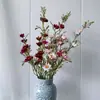 Escena de Flores Artificiales Diseño Crisantemo Silvestre Flor Artificial Paisajismo Flor Silvestre Pequeña Decoración de Boda Flor Artificial Venta al por mayor Transfronteriza Flor de Seda