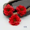 Flores de Camélia Simuladas Novas, Flores Artificiais Falsas, Flores de Seda, Pacote de Material para DIY, Caixa de Flores com Grampo de Cabelo de Flor e Produção de Arranjo de Cabeça de Flor