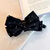 Pinza para el pelo Estilo Coreano Estilo Princesa Fugitiva Moda Temperamento Pinza para el pelo con Lazo Grande Parte Trasera de la Cabeza Parte Superior de la Cabeza Pinza Banana Versátil