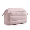 Bolsa de Cosméticos de Moda Transfronteriza Feihong, Bolsa de Almacenamiento de Cosméticos de Gran Capacidad, Bolsa de Almacenamiento de Cosméticos Esponjosa Ligera para Viaje