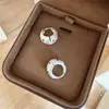 Nuevos y Versátiles Brazaletes para Oreja de Lunares Cepillados Estilo Vintage Nicho Pendientes de Alta Gama Joyería para Oreja de Personalidad de Lujo Ligero Venta al por Mayor