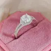 Europa e Estados Unidos Transfronteiriço anel de zircônia versátil simples requintado luxo leve design de anel de diamante de moda personalizado anel r1091