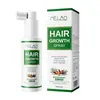 Spray de Biotin para Cabelo Transfronteiriço Solução Nutriente para o Couro Cabeludo Líquido Espessante para Cabelo Óleo Essencial para Cuidados com o Cabelo Spray de Óleo de Batana