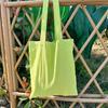 Bolso de Verano Nuevo para Mujer Bolso de Hombro Artístico de Venta Caliente Estilo Coreano Color Macarrón Bolso de Axila Estilo Perezoso de Nicho