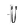 Pinza para azúcar de acero inoxidable 304 transfronteriza, patrón de rosa vintage, pinza para hielo, pinza para rodaja de limón, pinzas metálicas para bar