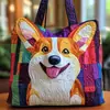 2026 Nueva Serie Transfronteriza de Cachorros Estampado Digital Bolso de Hombro Acolchado de Moda