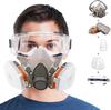 Etiquetado Transfronterizo Humo Tóxico Media Máscara Pesticida Pintura en Aerosol Químico Formaldehído Decoración A Prueba de Polvo Fuego Máscara de Gas Venenoso