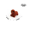 Juguete Popular Transfronterizo Impreso en 3D, Decoración de Micro-Paisaje de Animales Realistas, Figura Articulada Múltiple, Modelo Lindo de Animal Pequeño
