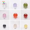 Venta Directa de Fábrica Cuentas Redondas de Circonita Blancas y de Colores Redondas 3-14mm Piedras Preciosas Artificiales Cuentas Sueltas Piedras Sueltas